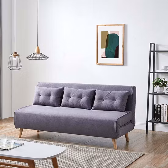 Design nórdico veludo convidado dia dobrável sleeper futon sala de estar casa hotel escritório sofá tecido conversível cum cama
